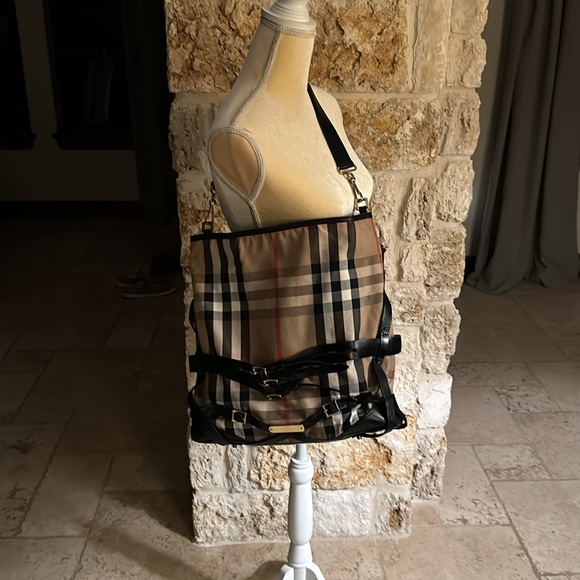 RARE BURBERRY BRIDLE BAG - Picture 4 of 11